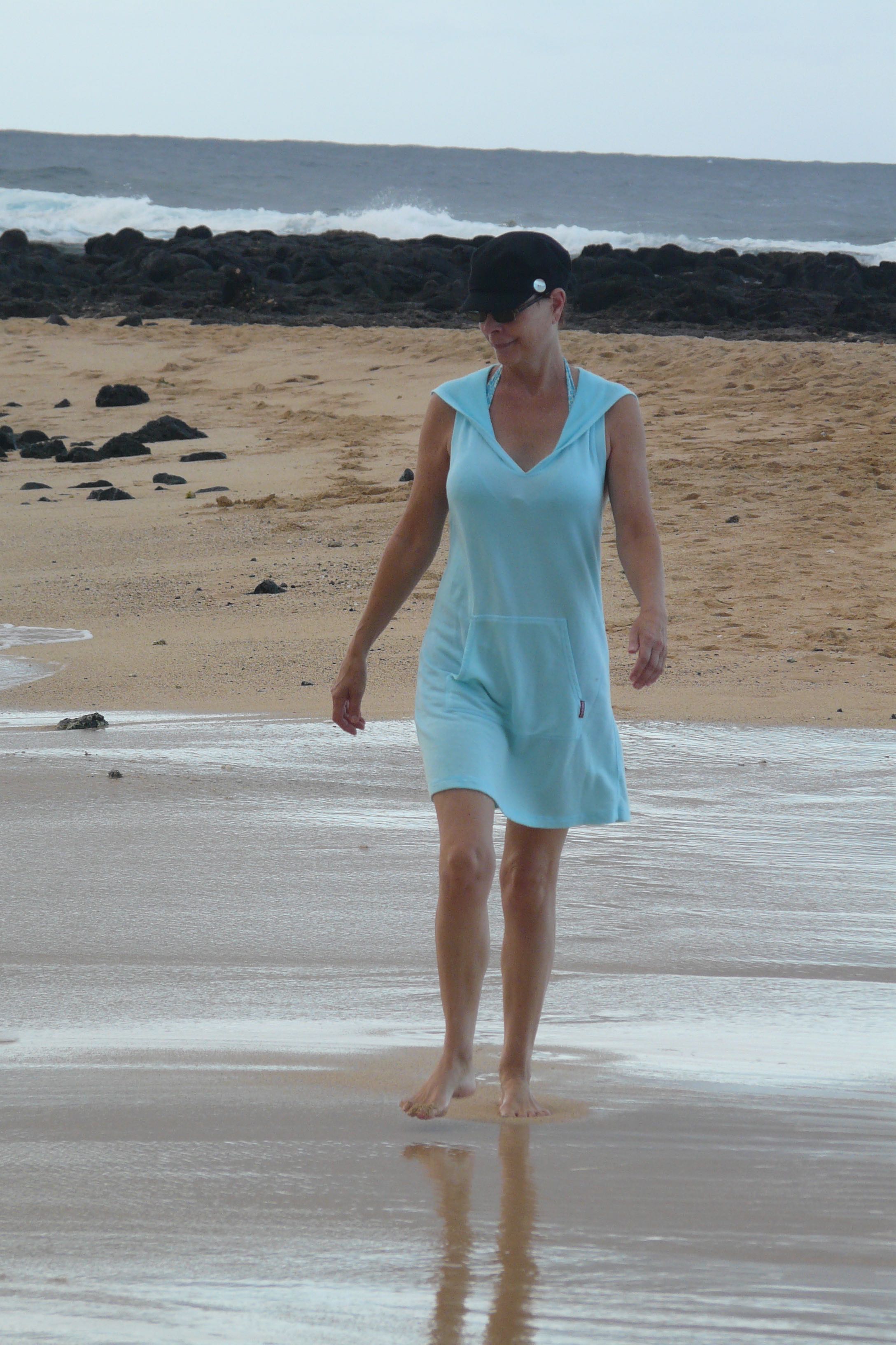 Kauai beach walk