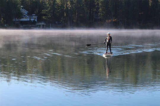 Full body wetsuit for fall day